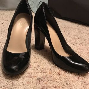Kate Spade heels, black and tortoise